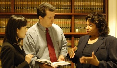 Image of three attorneys